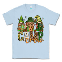Dusty Blue camp crew with gnomies Classic Tee - texasbilliewilder