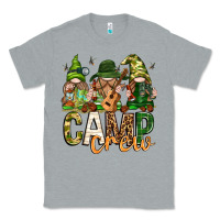 Heather Grey camp crew with gnomies Classic Tee - texasbilliewilder