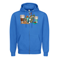 True Royal german shepherd dog coffee cups Zipper Hoodie - texasbilliewilder