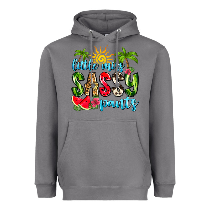 Little Miss Sassy Pants Heavyweight Hoodie by Zillion Design Studio | Teevron