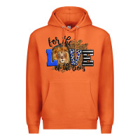 Carrot For The Love Of The Lions Premium Hoodie - LillyAllenDesigns