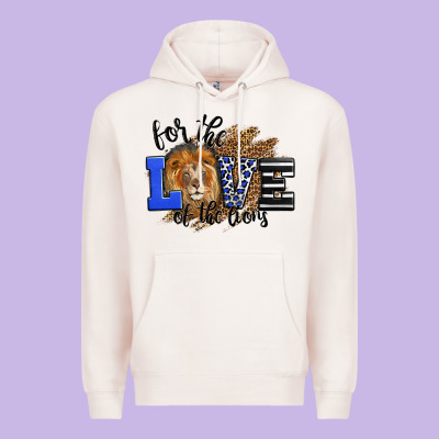 For The Love Of The Lions Premium Hoodie Designed By Lillyallendesigns