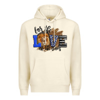 Sandshell For The Love Of The Lions Premium Hoodie - LillyAllenDesigns