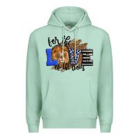 Seafoam For The Love Of The Lions Premium Hoodie - LillyAllenDesigns