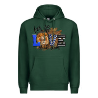 Sports Green For The Love Of The Lions Premium Hoodie - LillyAllenDesigns