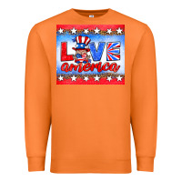 Carrot love america gnome Premium Sweatshirt - HRA Design Shop