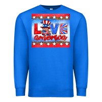 True Royal love america gnome Premium Sweatshirt - HRA Design Shop