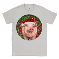 Moon Dust Pig Christmas Classic Tee - RanaPortraitStore