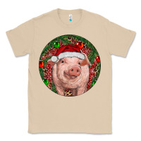 Mushroom Pig Christmas Classic Tee - RanaPortraitStore
