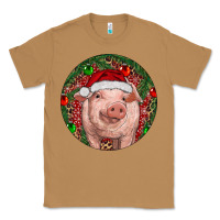 Toasted Coconut Pig Christmas Classic Tee - RanaPortraitStore