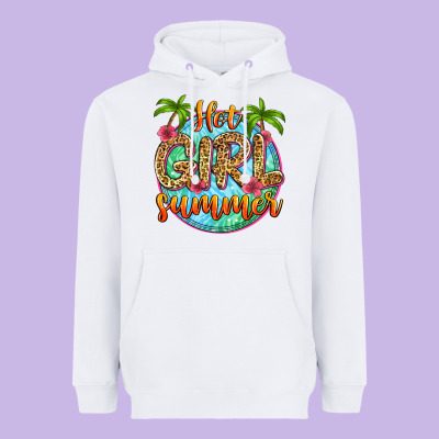 Hot Girl Summer Heavyweight Hoodie Designed By Zillion Design Studio