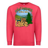 Cardinal what happens at the lake stays at the lake Premium Sweatshirt - HRA Design Shop