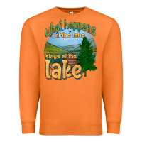 Carrot what happens at the lake stays at the lake Premium Sweatshirt - HRA Design Shop