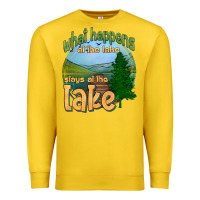 Lemon what happens at the lake stays at the lake Premium Sweatshirt - HRA Design Shop