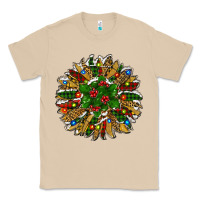 Mushroom Leopard Christmas Sunflower Classic Tee - RanaPortraitStore