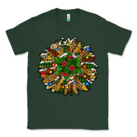 Sports Green Leopard Christmas Sunflower Classic Tee - RanaPortraitStore