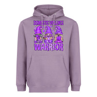 Lavender Domestic Violence Warrior Gnomes Heavyweight Hoodie - texasbilliewilder
