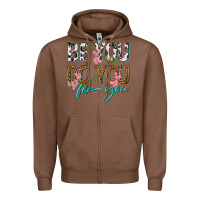 Chestnut be you do you for you Zipper Hoodie - texasbilliewilder