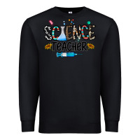 Black science teacher Premium Sweatshirt - CowhideDigitalArt