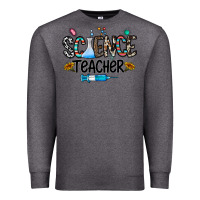 Charcoal Heather science teacher Premium Sweatshirt - CowhideDigitalArt