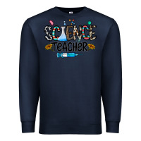 Navy science teacher Premium Sweatshirt - CowhideDigitalArt