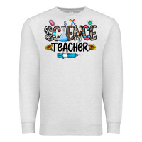 Oatmeal Heather science teacher Premium Sweatshirt - CowhideDigitalArt
