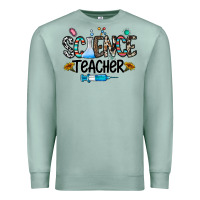 Seafoam science teacher Premium Sweatshirt - CowhideDigitalArt