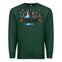 Sports Green science teacher Premium Sweatshirt - CowhideDigitalArt