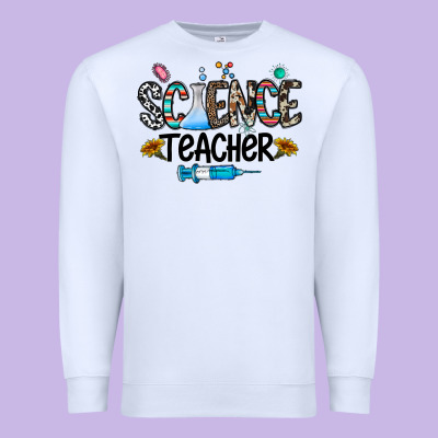 Science Teacher Premium Sweatshirt Designed By Cowhidedigitalart