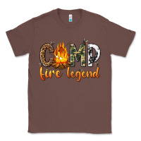 Chestnut camp fire legend with fire Classic Tee - texasbilliewilder