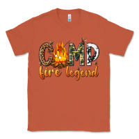 Copper camp fire legend with fire Classic Tee - texasbilliewilder