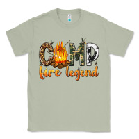 Matcha camp fire legend with fire Classic Tee - texasbilliewilder