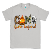 Moon Dust camp fire legend with fire Classic Tee - texasbilliewilder