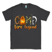 Smoke camp fire legend with fire Classic Tee - texasbilliewilder
