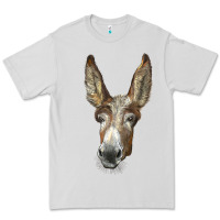 Dove Grey american mammoth jackstock donkey  face Premium Tee - LillyAllenDesigns
