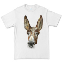 White american mammoth jackstock donkey  face Premium Tee - LillyAllenDesigns