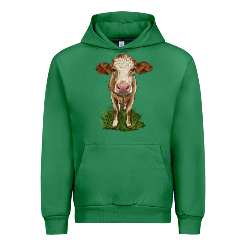 Simmental Heifer Urban Hoodie by LillyAllenDesigns | Teevron