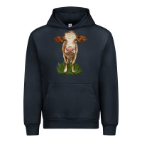 Navy simmental heifer Urban Hoodie - LillyAllenDesigns