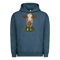 Pigment Midnight Navy simmental heifer Urban Hoodie - LillyAllenDesigns
