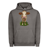 Pigment Tornado simmental heifer Urban Hoodie - LillyAllenDesigns