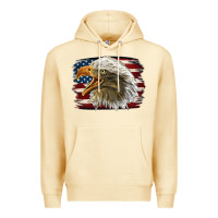 Pina Colada American Flag Eagle Premium Hoodie - LillyAllenDesigns