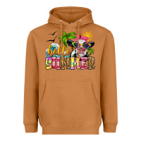 Meerkat hello summer cow Heavyweight Hoodie - Zillion Design Studio