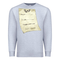 Heather Grey test sheet fa element Premium Sweatshirt - FaDigitalArtStudio
