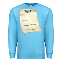 Ocean Blue test sheet fa element Premium Sweatshirt - FaDigitalArtStudio