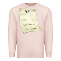 Pale Pink test sheet fa element Premium Sweatshirt - FaDigitalArtStudio