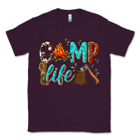 Plum camp life Classic Tee - texasbilliewilder