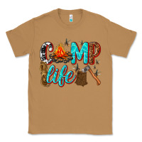 Toasted Coconut camp life Classic Tee - texasbilliewilder