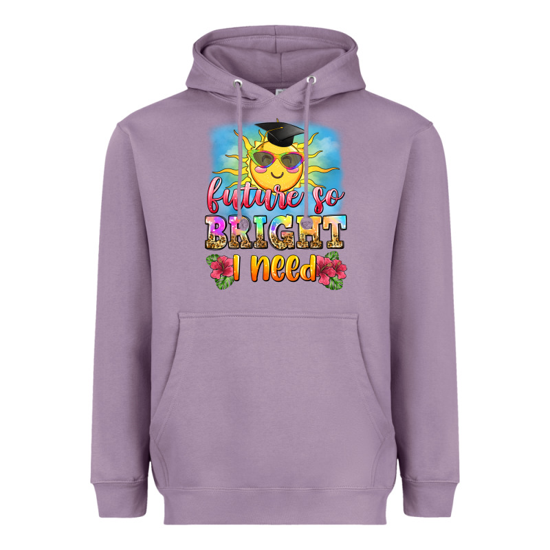 Future So Bright I Need Heavyweight Hoodie by Zillion Design Studio | Teevron