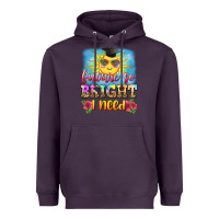 Plum future so bright i need Heavyweight Hoodie - Zillion Design Studio