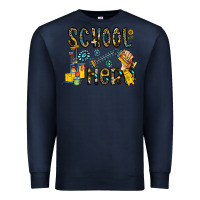 Navy school hero Premium Sweatshirt - CowhideDigitalArt